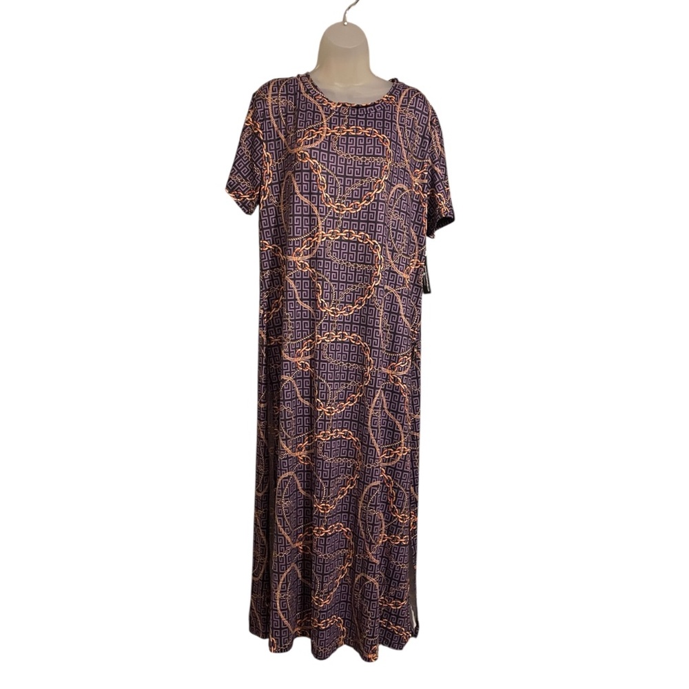 Love Nation Lounger Maxi Dress with side slits Size 2XL NWT